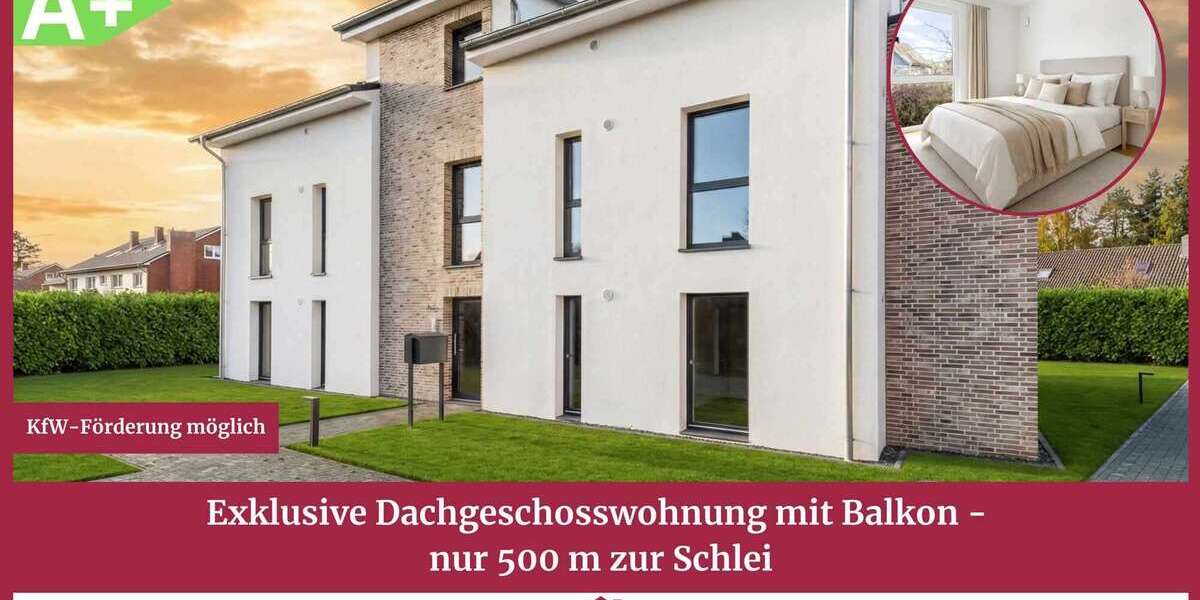 Etagenwohnung Kappeln - 2 Zimmer, 67 m&sup2;, 279.000&euro; | Angebot:26684375