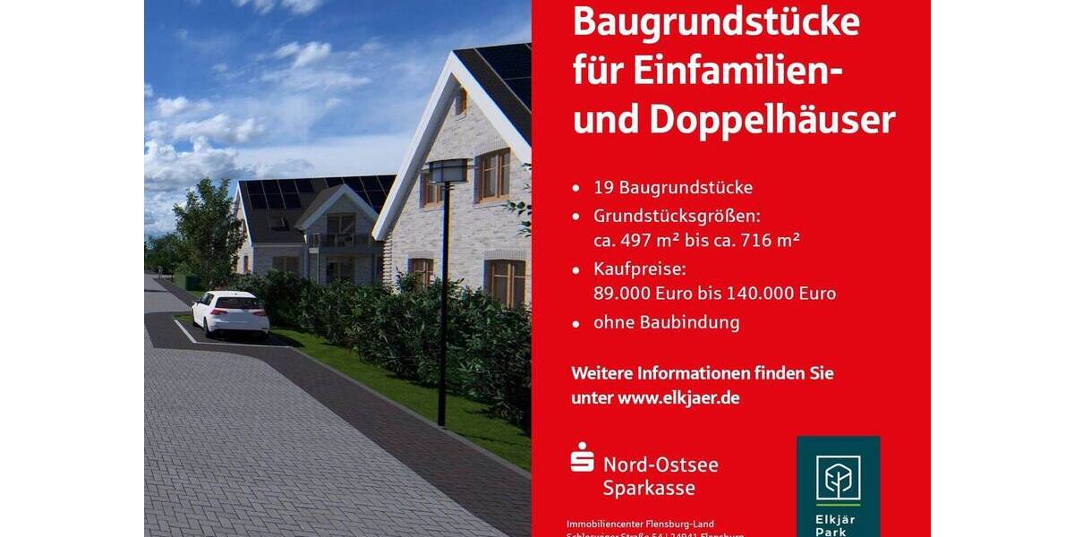 Grundstück Mittelangeln Satrup - 139.000&euro; | Angebot:26343836