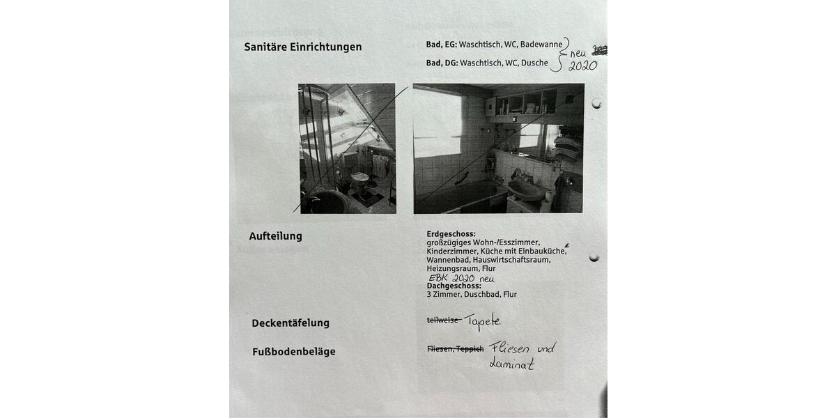 Einfamilienhaus Ostenfeld (Husum) - 5 Zimmer, 141 m&sup2;, 250.000&euro; | Angebot:22581551