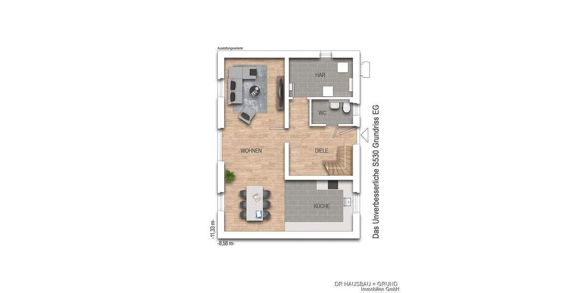 Einfamilienhaus Haselund - 4 Zimmer, 132 m&sup2;, 352.700&euro; | Angebot:25698622