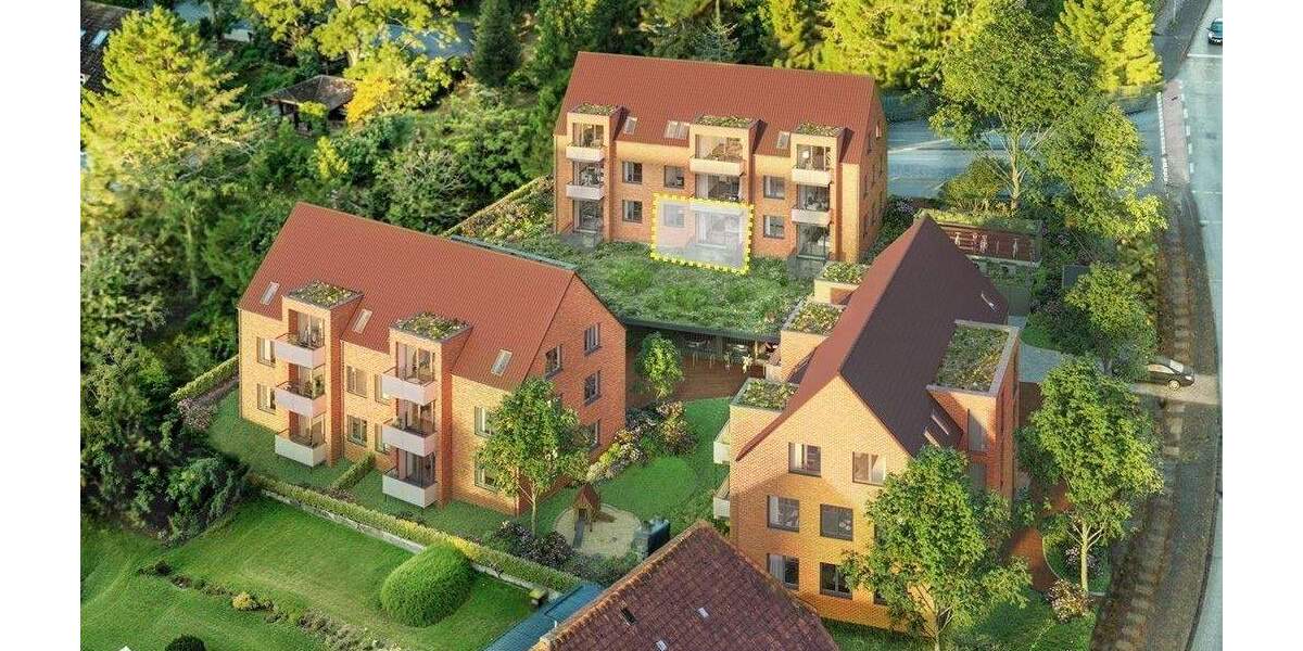 Etagenwohnung Eckernförde - 2 Zimmer, 53 m&sup2;, 289.000&euro; | Angebot:25780066