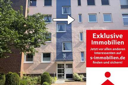 Wohnung Rendsburg Hochfeld - 4 Zimmer, 91 m&sup2;, 169.000&euro; | Angebot:27308027