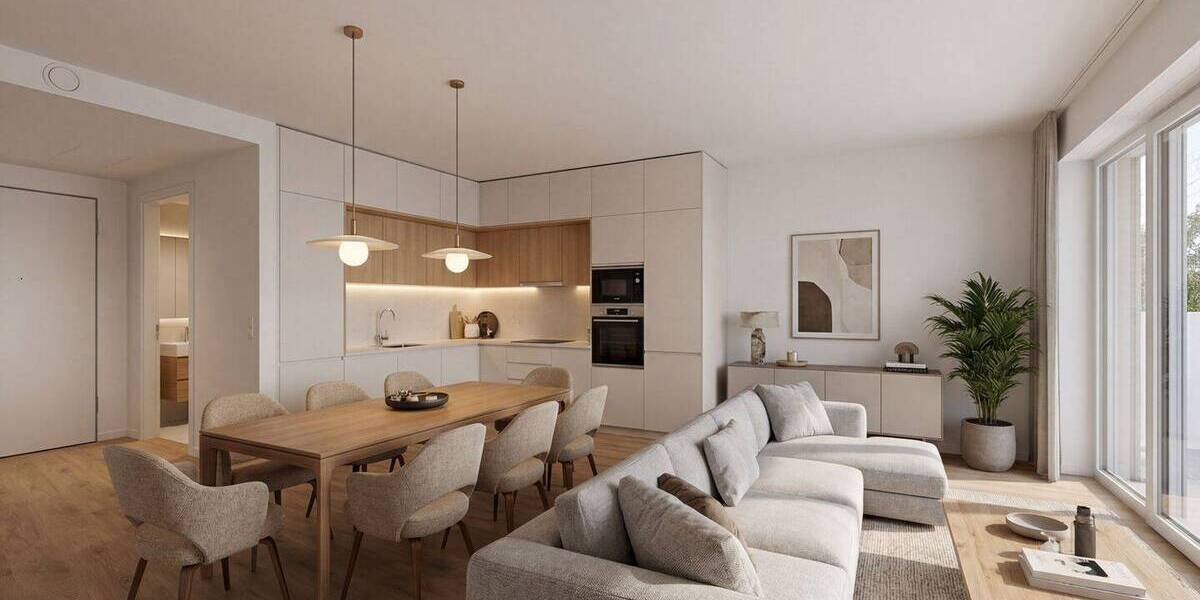 Etagenwohnung Rieseby - 3 Zimmer, 89 m&sup2;, 369.000&euro; | Angebot:26037017