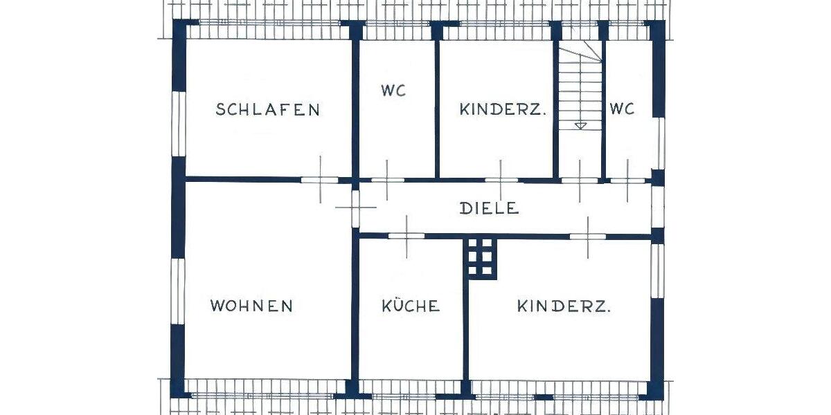 Dachgeschoßwohnung Kappeln - 4 Zimmer, 81 m&sup2;, 700&euro; | Angebot:26349168
