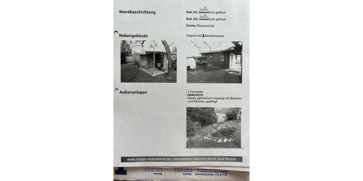 Einfamilienhaus Ostenfeld (Husum) - 5 Zimmer, 141 m&sup2;, 250.000&euro; | Angebot:24261353