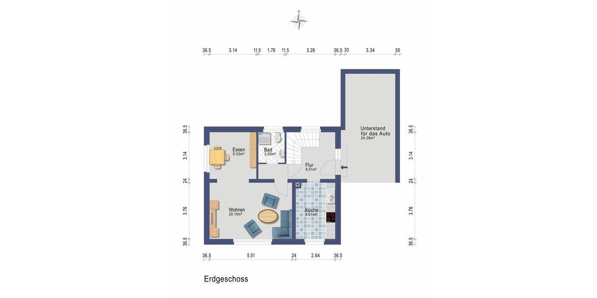 Einfamilienhaus Böklund - 5 Zimmer, 90 m&sup2;, 180.000&euro; | Angebot:25745896