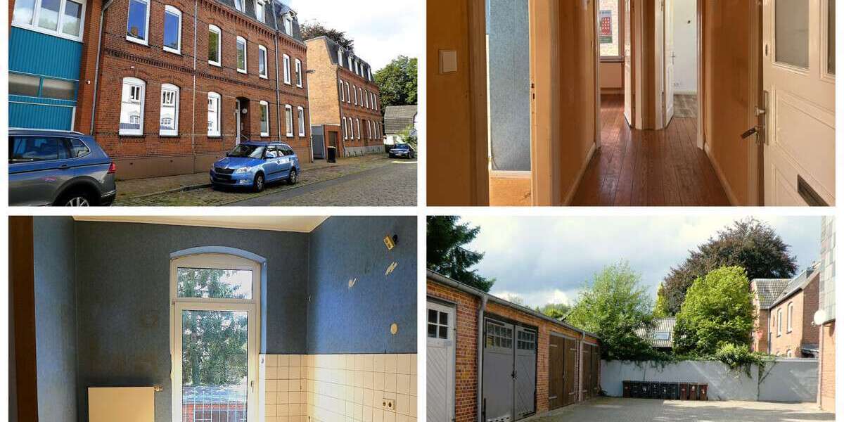 Etagenwohnung Rendsburg - 3 Zimmer, 63 m&sup2;, 95.000&euro; | Angebot:25874577