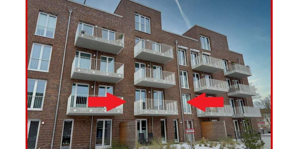 Etagenwohnung Schleswig - 3 Zimmer, 76 m&sup2;, 1.050&euro; | Angebot:25705506