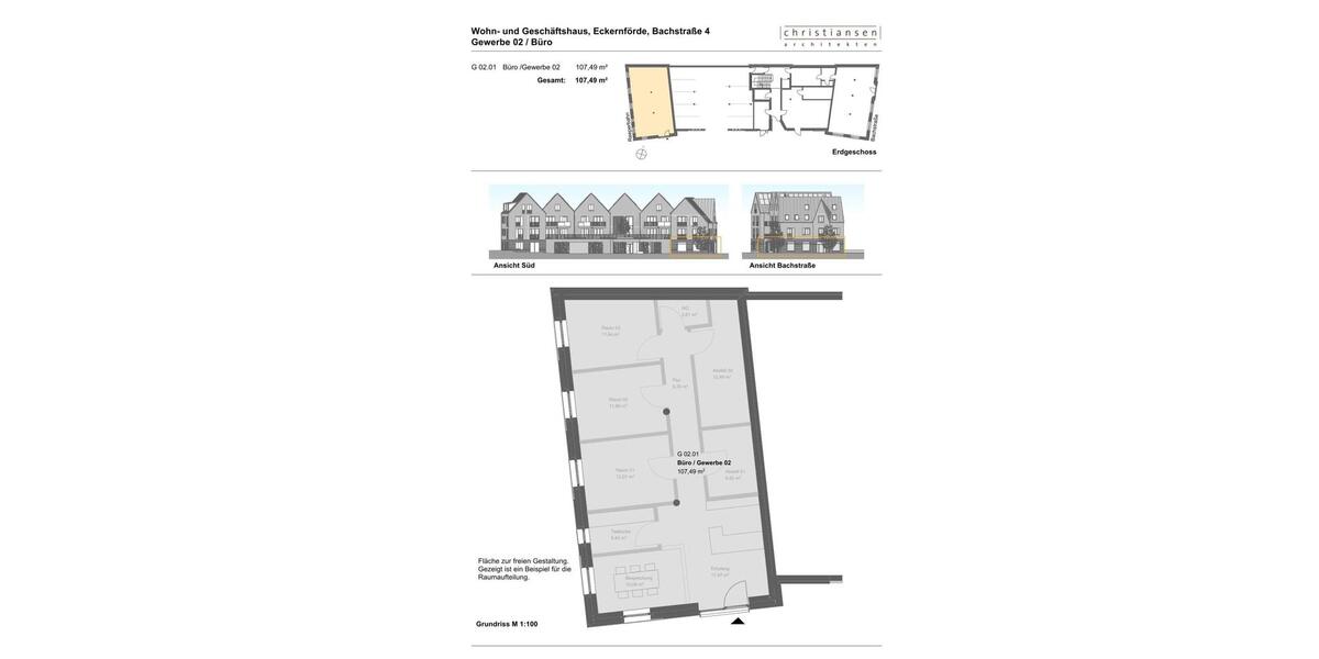 Etagenwohnung Eckernförde - 1.900&euro; | Angebot:21383036